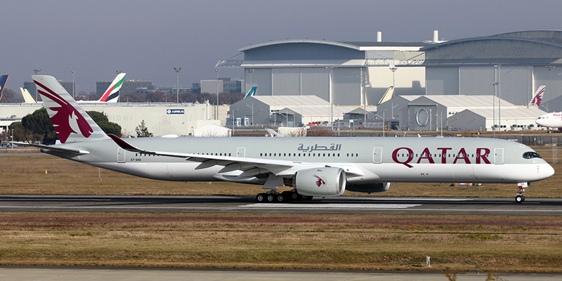 Первый Airbus A350-1000 Qatar Airways